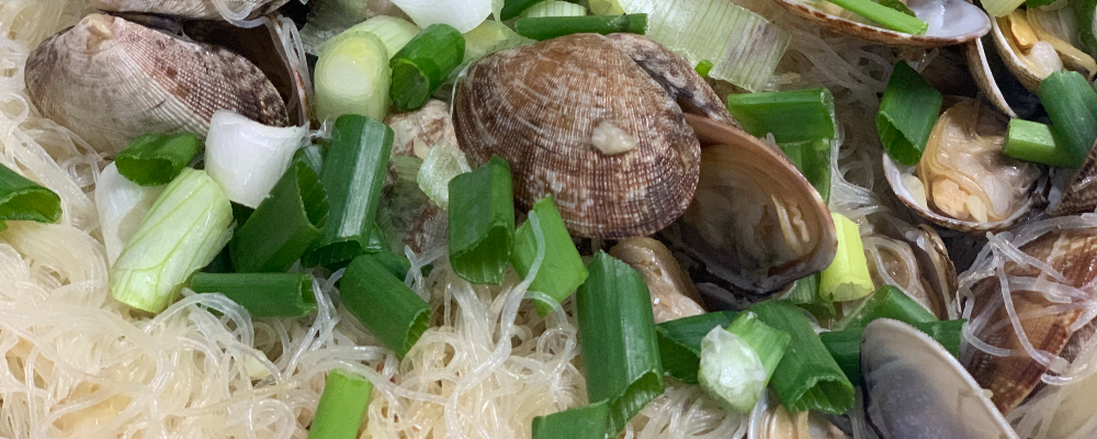 Fried Rice Vermicelli with Clams